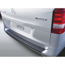 ABS Achterbumper beschermlijst passend voor Mercedes Vito/V-Klasse/AMG/Viano Facelift 3/2019- Zwart