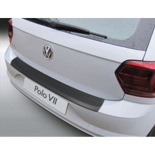 ABS Achterbumper beschermlijst  Volkswagen Polo VI 5-deurs 2017- Zwart