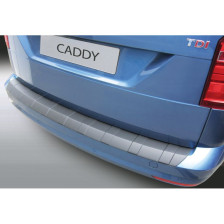 ABS Achterbumper beschermlijst passend voor Volkswagen Caddy/Maxi 2015-2020 'Ribs' Zwart