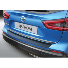 ABS Achterbumper beschermlijst passend voor Nissan Qashqai II Facelift 2017-2020 Zwart