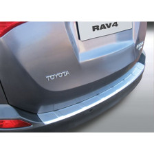 ABS Achterbumper beschermlijst passend voor Toyota RAV-4 4x4 2013-2016 Zwart