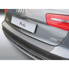 ABS Achterbumper beschermlijst passend voor Audi A6 Avant/Allroad 9/2011-8/2014 (excl. S6/RS6) Zwart