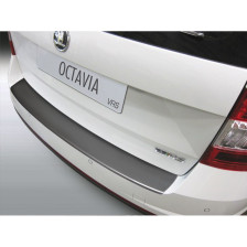 ABS Achterbumper beschermlijst passend voor Skoda Octavia III RS Kombi 2013-2017 Zwart