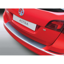 ABS Achterbumper beschermlijst passend voor Opel Astra J Sportstourer 2012-2015 Zwart