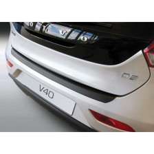 ABS Achterbumper beschermlijst passend voor Volvo V40 5 deurs 6/2012- Zwart