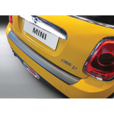 ABS Achterbumper beschermlijst passend voor Mini One/Cooper+S F56 3 deurs 3/2014-2/2021 & Cabrio F57 2014-2021 & Mini F56 Electric 2021- Zwart