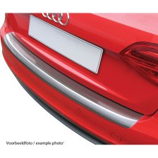 ABS Achterbumper beschermlijst  Ford C-Max 2011-2015 'Ribbed' 'Brushed Alu' Look