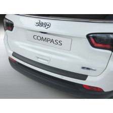 ABS Achterbumper beschermlijst passend voor Jeep Compass 7/2017- Zwart
