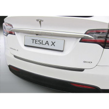 ABS Achterbumper beschermlijst passend voor Tesla Model X 2016- Zwart
