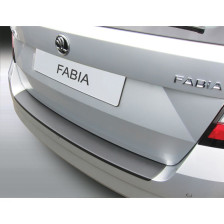 ABS Achterbumper beschermlijst  Skoda Fabia III Combi 11/2014- Zwart