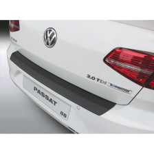 ABS Achterbumper beschermlijst passend voor Volkswagen Passat 3G Sedan 2014- Zwart