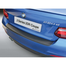 ABS Achterbumper beschermlijst passend voor BMW 2-Serie F22 Coupe 'M-Sport' & M235i 4/2014- & Cabrio 3/2015- Zwart