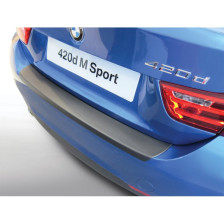 ABS Achterbumper beschermlijst passend voor BMW 4-Serie F32 Coupe 7/2013-9/2020 'M-Sport' incl. M4 Zwart