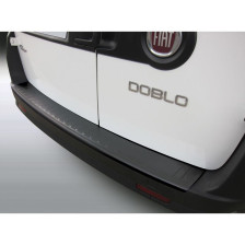 ABS Achterbumper beschermlijst passend voor Fiat Doblo & Opel Combo 12/2014- Zwart