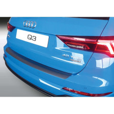 ABS Achterbumper beschermlijst passend voor Audi Q3/RSQ3 (F3B) 2019- Zwart