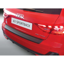 ABS Achterbumper beschermlijst passend voor Audi A1 (GB) Sportback S-Line 2018- Zwart