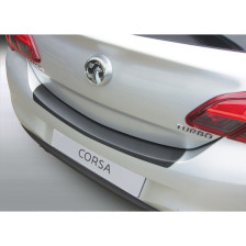ABS Achterbumper beschermlijst passend voor Opel Corsa E 3/5 deurs 2015-2019 Zwart