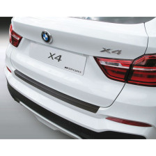 ABS Achterbumper beschermlijst passend voor BMW X4 F26 'M' Sport 2014-2018 Zwart
