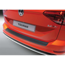 ABS Achterbumper beschermlijst passend voor Volkswagen Touran 9/2015- Zwart