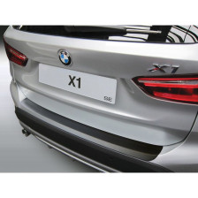 ABS Achterbumper beschermlijst passend voor BMW X1 F48 Sport/X-Line 10/2015-8/2019 Zwart