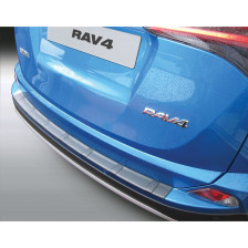 ABS Achterbumper beschermlijst passend voor Toyota RAV-4 2016-2018 Zwart