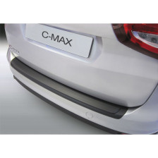 ABS Achterbumper beschermlijst passend voor Ford C-Max 2015-2019 Zwart
