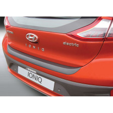 ABS Achterbumper beschermlijst passend voor Hyundai Ioniq Hybrid 10/2016- Zwart