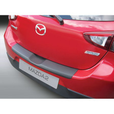 ABS Achterbumper beschermlijst passend voor Mazda 2 3/5-deurs 2015- Zwart