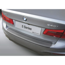 ABS Achterbumper beschermlijst passend voor BMW 5-Serie G30 Sedan M-Sport 10/2016-6/2020 Zwart
