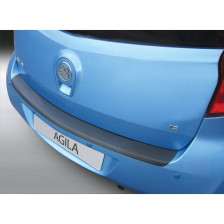 ABS Achterbumper beschermlijst passend voor Opel Agila 2008-2015 Zwart
