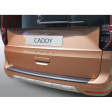 RGM Achterbumperskirt 'Skid-Plate' passend voor Volkswagen Caddy V Box/MPV 2020- Zilver (ABS)