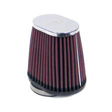 K&N universeel ovaal/conisch filter 54mm offset aansluiting, 102mm x 76mm Bodem, 76mm x 51mm Top, 102mm Hoogte (RC-2900)