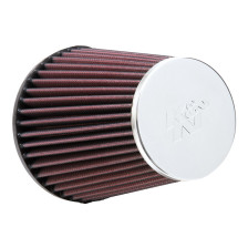 K&N universeel conisch filter 76mm aansluiting, 127mm Bodem, 89mm Top, 151mm Hoogte (RC-9640)