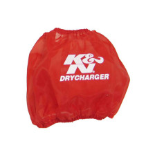 K&N Drycharger Filterhoes voor RF-1001, 140x197 - 102x159 x 127mm - Rood (RF-1001DR)
