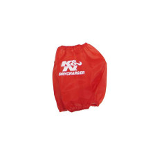 K&N Drycharger Filterhoes voor RF-1034, 146x229 - 114x178 x 191mm - Rood (RF-1034DR)