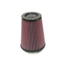 K&N Universeel filter - carbonvezel top - 102mm aansluiting, 137mm bodem, 102mm top, 178mm hoogte (RP-4970)