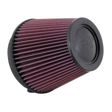 K&N Universeel filter - carbonvezel top - 152mm aansluiting, 191mm bodem, 127mm top, 152mm hoogte (RP-5168)