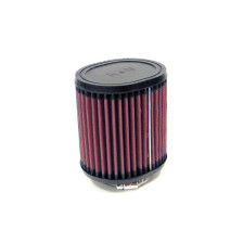 K&N universeel ovaal filter 62mm aansluiting, 114mm x 95mm, 127mm Hoogte (RU-1180)