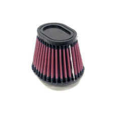 K&N universeel ovaal/conisch filter 62mm aansluiting, 114mm x 95mm Bodem, 89mm x 64mm Top, 89mm Hoogte (RU-3780)