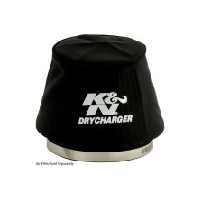K&N Drycharger Filterhoes voor RU-5163, 159-111 x 105mm - Zwart (RU-5163DK)