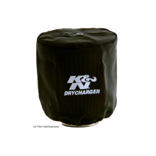 K&N Drycharger Filterhoes voor RX-3810, 114-152 x 156mm - Zwart (RX-3810DK)