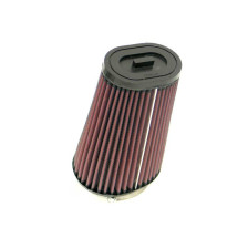 K&N universeel ovaal/conisch filter 62mm 20 graden aansluiting, 114mm x 95mm Bodem, 89mm x 64mm Top, 178 mm (SN-2560)