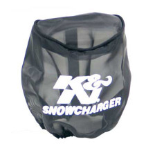 K&N Snowcharger Filterhoes voor SN-2580, 114-76 x 102mm - Zwart (SN-2580PK)