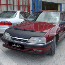 Motorkapsteenslaghoes  Opel Omega A 1989-1994 zwart