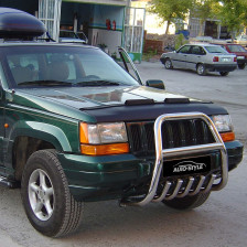 Motorkapsteenslaghoes  Jeep Cherokee 1996-1999 zwart
