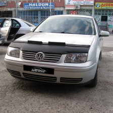 Motorkapsteenslaghoes  Volkswagen Bora 1999-2005 zwart