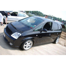 Motorkapsteenslaghoes  Opel Meriva 2004-2006 zwart