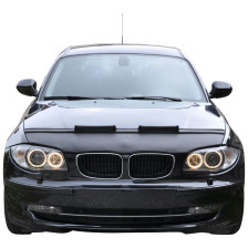 Motorkapsteenslaghoes  BMW 1 serie E87 2004-2008 zwart