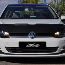 Motorkapsteenslaghoes  Volkswagen Golf VII 2012- zwart
