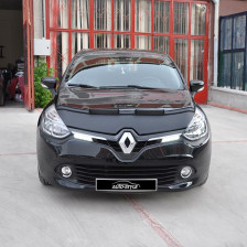 Motorkapsteenslaghoes  Renault Clio 2012-2015 Zwart